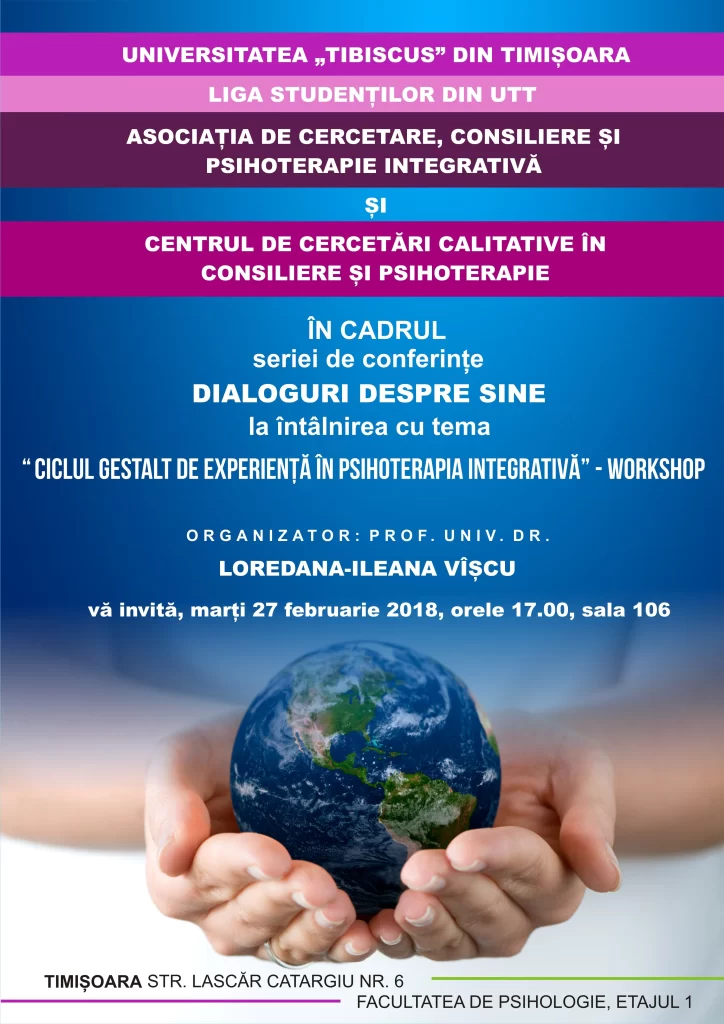 ciclul gestalt de experienta in psihoterapia integrativa afis 27 februarie 2018