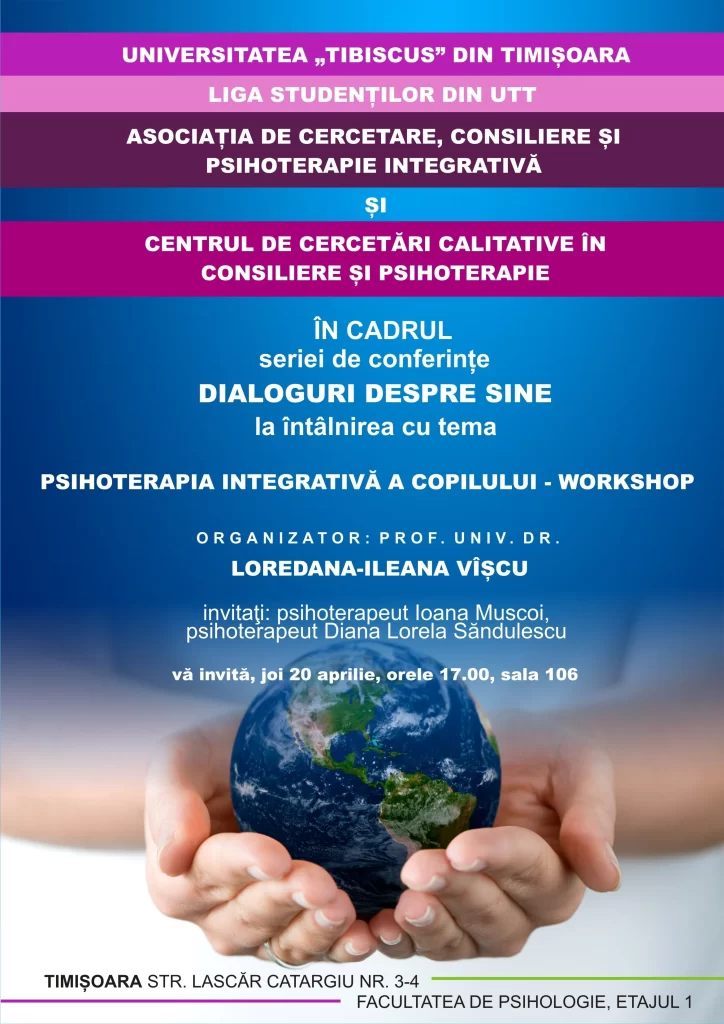 psihoterapia integrativa a copilului afis 20 aprilie 2017